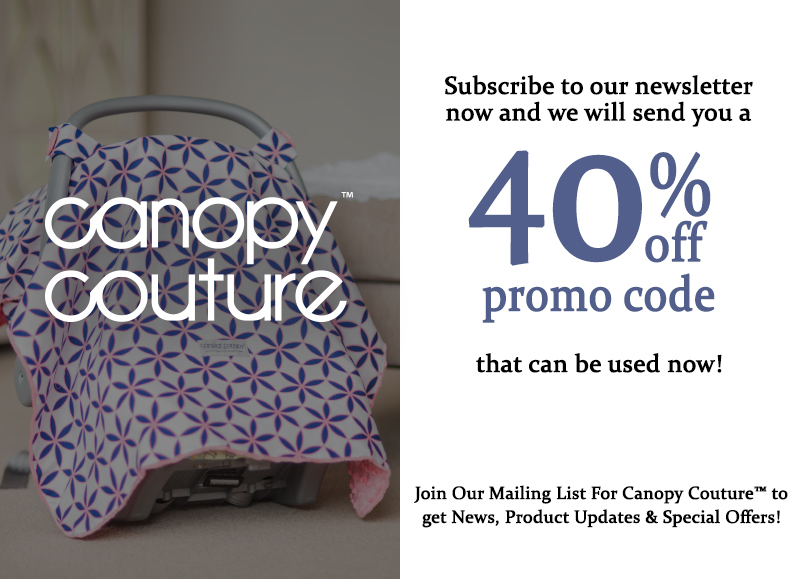 Canopy Couture Carseat Covers, Carseat Umbrellas, Carseat Blankets